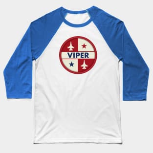 F-16 Viper Baseball T-Shirt